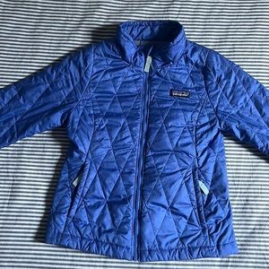 Patagonia Girls Nano puff Diamond Quilt Jacket EUC